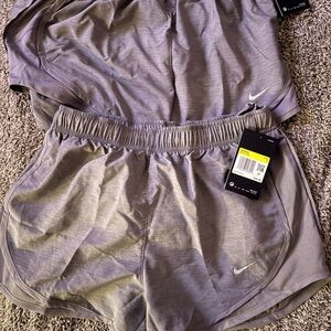 Nike Women's Charcoal Athletic Shorts (2 pairs )